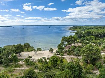 plage du lac de Biscarrosse