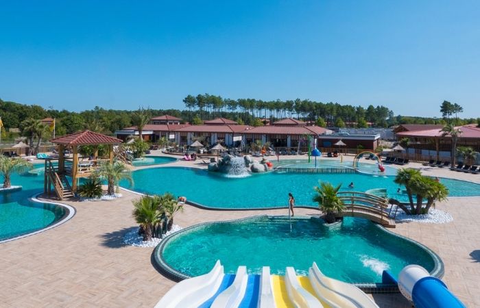 camping biscarrosse parc aquatique